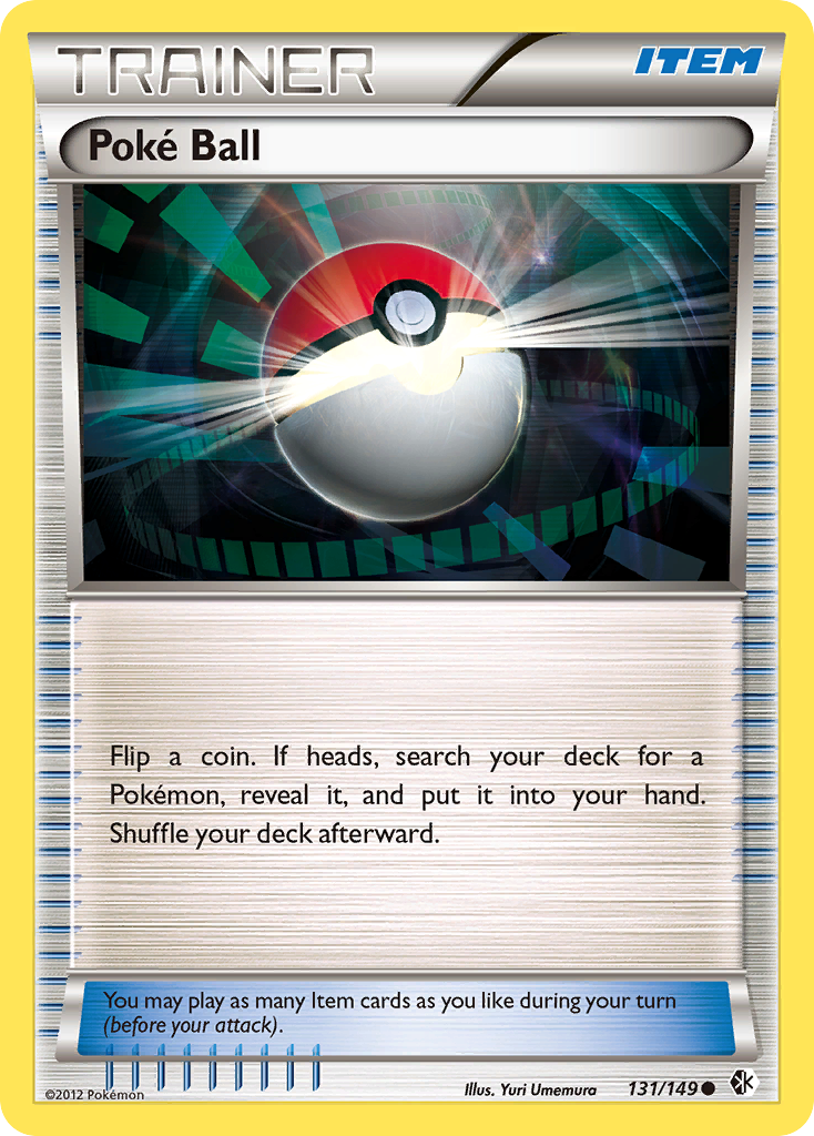 Poke Ball (131/149) [Black & White: Boundaries Crossed] - Comfy Hobbies