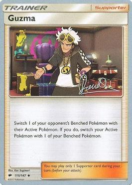 Guzma (115/147) (Infinite Force - Diego Cassiraga) [World Championships 2017] - Comfy Hobbies