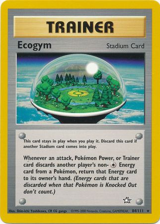 Ecogym (84/111) [Neo Genesis Unlimited] - Comfy Hobbies