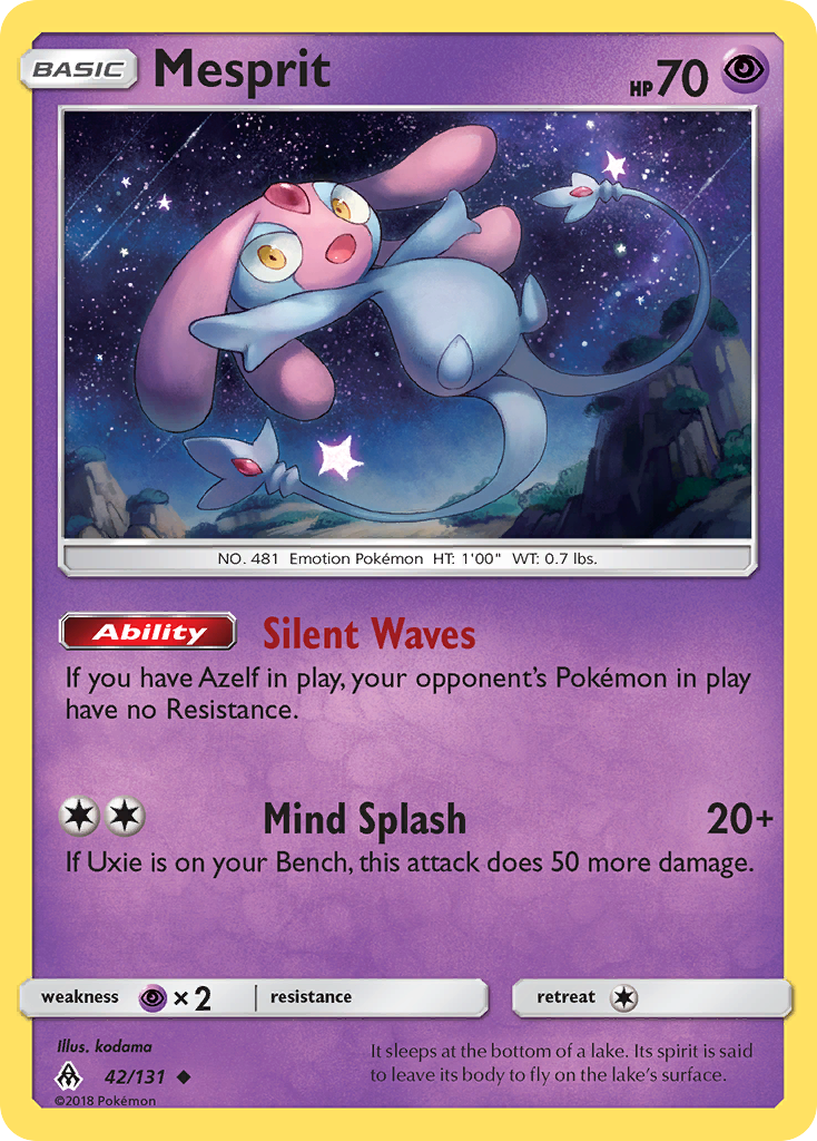 Mesprit (42/131) [Sun & Moon: Forbidden Light] - Comfy Hobbies