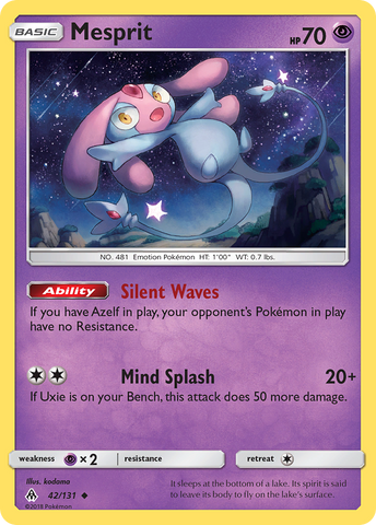 Mesprit (42/131) [Sun & Moon: Forbidden Light] - Comfy Hobbies