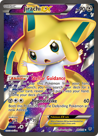 Jirachi EX (98/101) [Black & White: Plasma Blast] - Comfy Hobbies