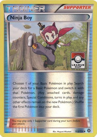 Ninja Boy (103/114) (League Promo) [XY: Steam Siege] - Comfy Hobbies