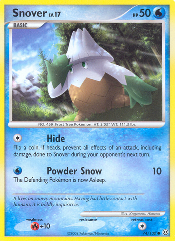 Snover (74/100) [Diamond & Pearl: Stormfront] - Comfy Hobbies