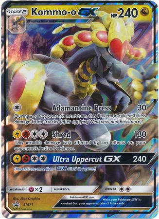 Kommo-o GX (SM71) (Jumbo Card) [Sun & Moon: Black Star Promos] - Comfy Hobbies
