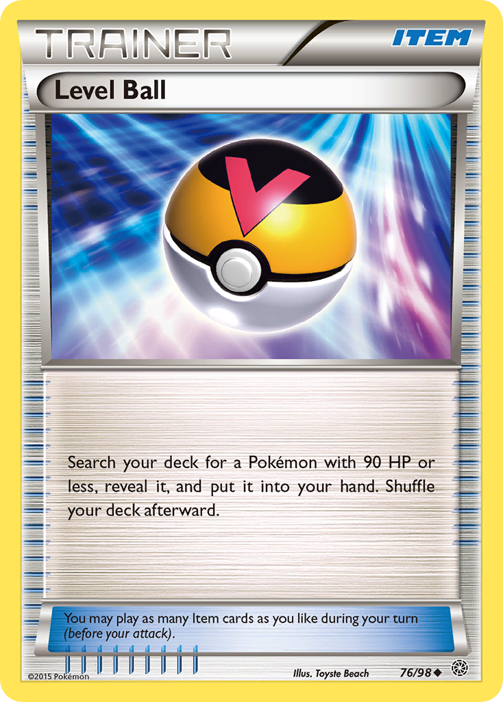 Level Ball (76/98) [XY: Ancient Origins] - Comfy Hobbies