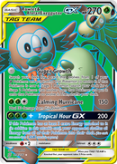 Rowlet & Alolan Exeggutor GX (214/236) [Sun & Moon: Unified Minds] - Comfy Hobbies