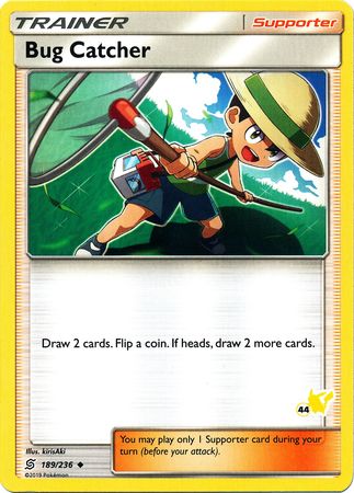 Bug Catcher (189/236) (Pikachu Stamp #44) [Battle Academy 2020] - Comfy Hobbies