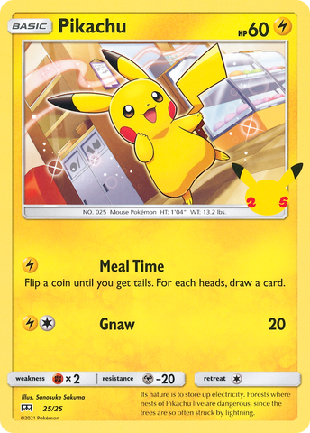 Pikachu (25/25) [McDonald's 25th Anniversary] - Comfy Hobbies
