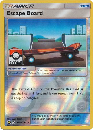Escape Board (122a/156) (League Promo) [Sun & Moon: Ultra Prism] - Comfy Hobbies