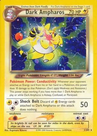 Dark Ampharos (1/105) [Neo Destiny Unlimited] - Comfy Hobbies