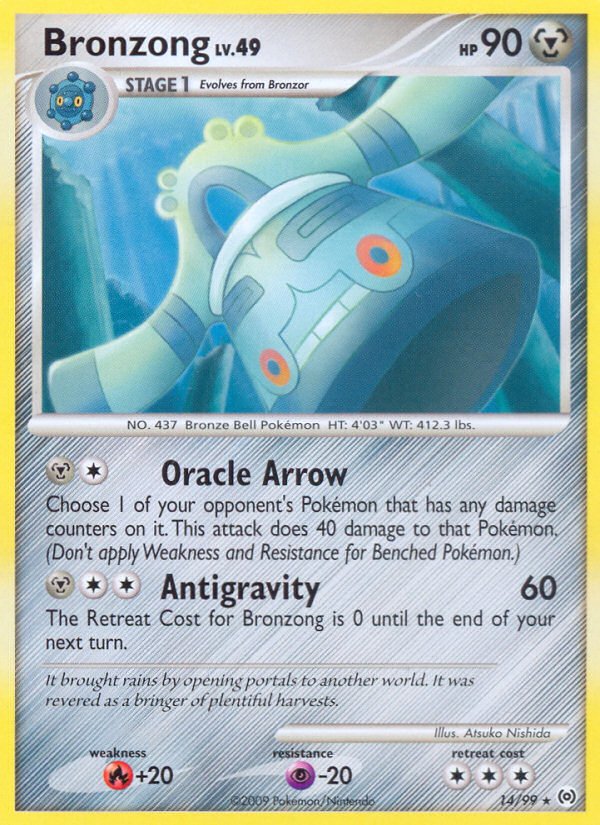 Bronzong (14/99) [Platinum: Arceus] - Comfy Hobbies