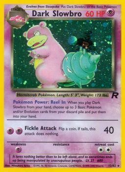Dark Slowbro (12/82) [Team Rocket Unlimited] - Comfy Hobbies