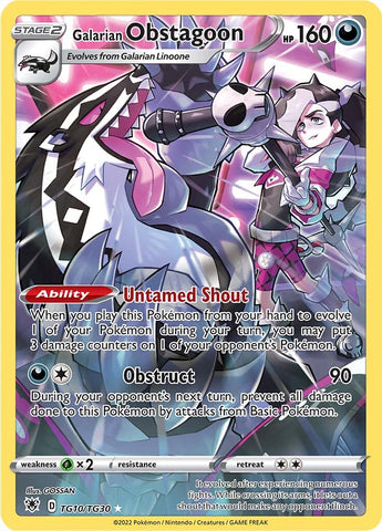 Galarian Obstagoon (TG10/TG30) [Sword & Shield: Astral Radiance] - Comfy Hobbies