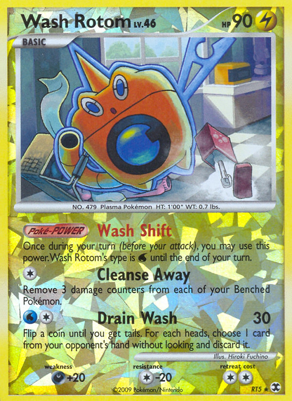 Wash Rotom (RT5) [Platinum: Rising Rivals] - Comfy Hobbies