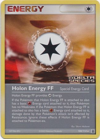 Holon Energy FF (104/113) (Stamped) [EX: Delta Species] - Comfy Hobbies