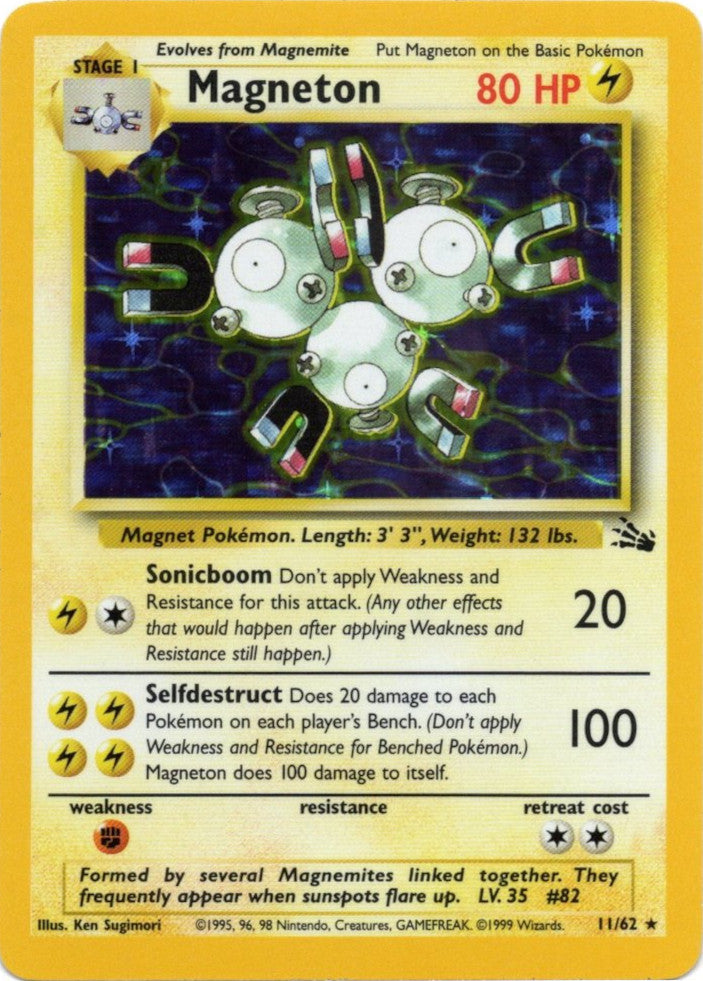 Magneton (11/62) [Fossil Unlimited] - Comfy Hobbies