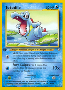 Totodile (81/111) [Neo Genesis 1st Edition] - Comfy Hobbies