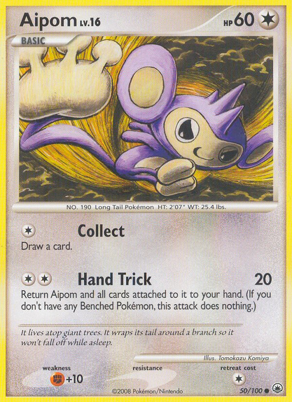 Aipom (50/100) [Diamond & Pearl: Majestic Dawn] - Comfy Hobbies