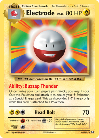 Electrode (40/108) [XY: Evolutions] - Comfy Hobbies