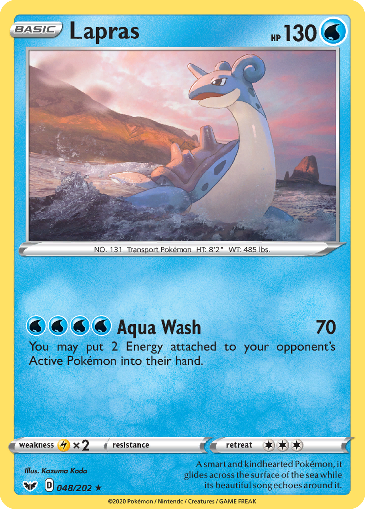 Lapras (048/202) [Sword & Shield: Base Set] - Comfy Hobbies