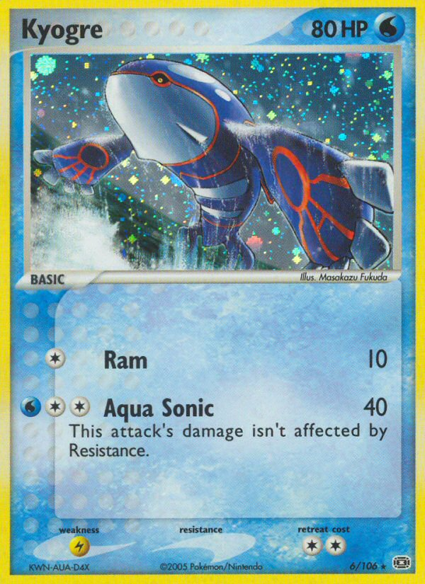 Kyogre (6/106) [EX: Emerald] - Comfy Hobbies