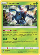 Heracross (11/147) [Sun & Moon: Burning Shadows] - Comfy Hobbies