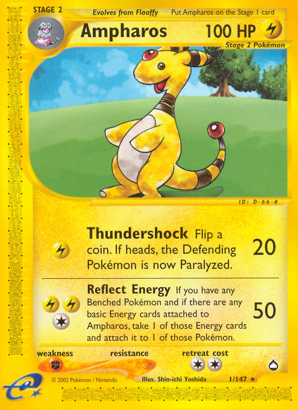 Ampharos (1/147) [Aquapolis] - Comfy Hobbies