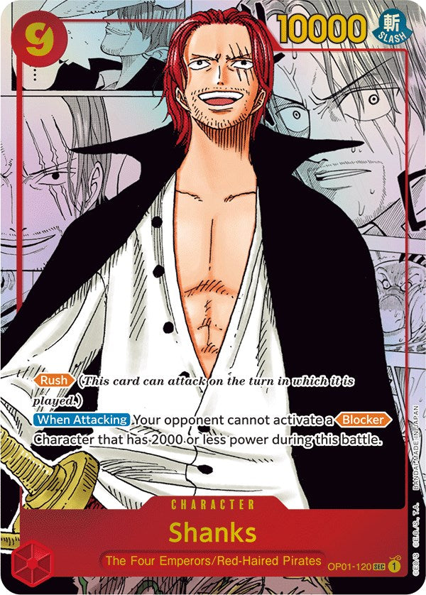 Shanks (Parallel) (Alternate Art) [Romance Dawn] - Comfy Hobbies