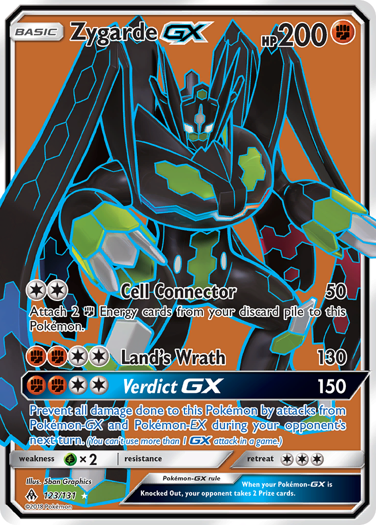 Zygarde GX (123/131) [Sun & Moon: Forbidden Light] - Comfy Hobbies