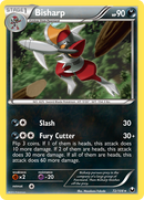 Bisharp (72/108) [Black & White: Dark Explorers] - Comfy Hobbies