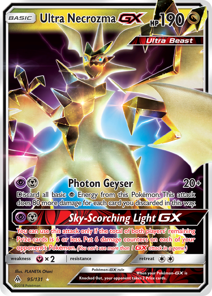 Ultra Necrozma GX (95/131) [Sun & Moon: Forbidden Light] - Comfy Hobbies