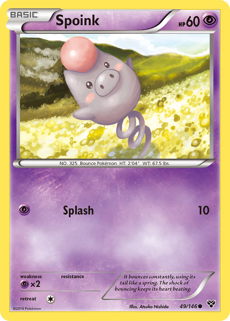 Spoink (49/146) [XY: Base Set] - Comfy Hobbies
