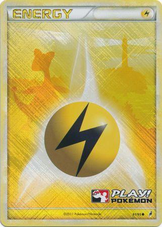 Lightning Energy (91/95) (Play Pokemon Promo) [HeartGold & SoulSilver: Call of Legends] - Comfy Hobbies