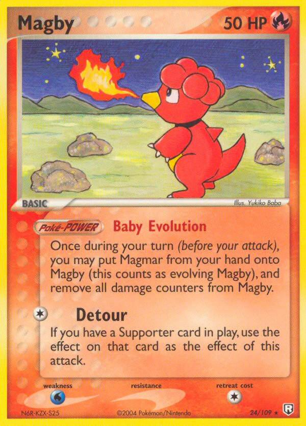 Magby (24/109) [EX: Team Rocket Returns] - Comfy Hobbies