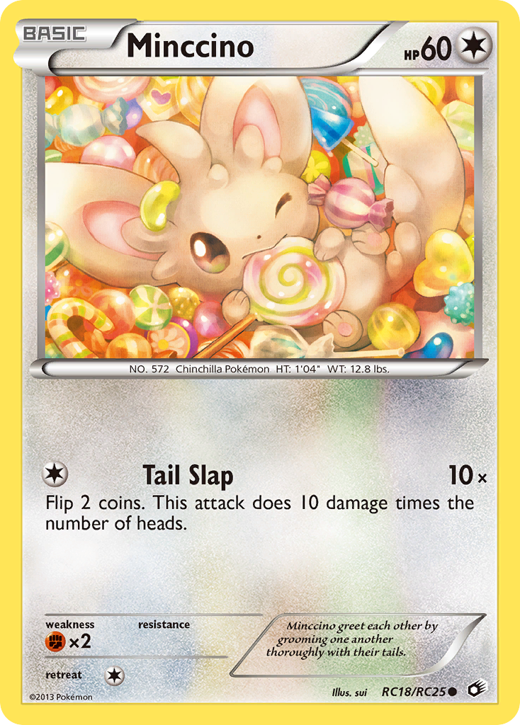 Minccino (RC18/RC25) [Black & White: Legendary Treasures] - Comfy Hobbies