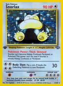 Snorlax (11/64) [Jungle 1st Edition] - Comfy Hobbies