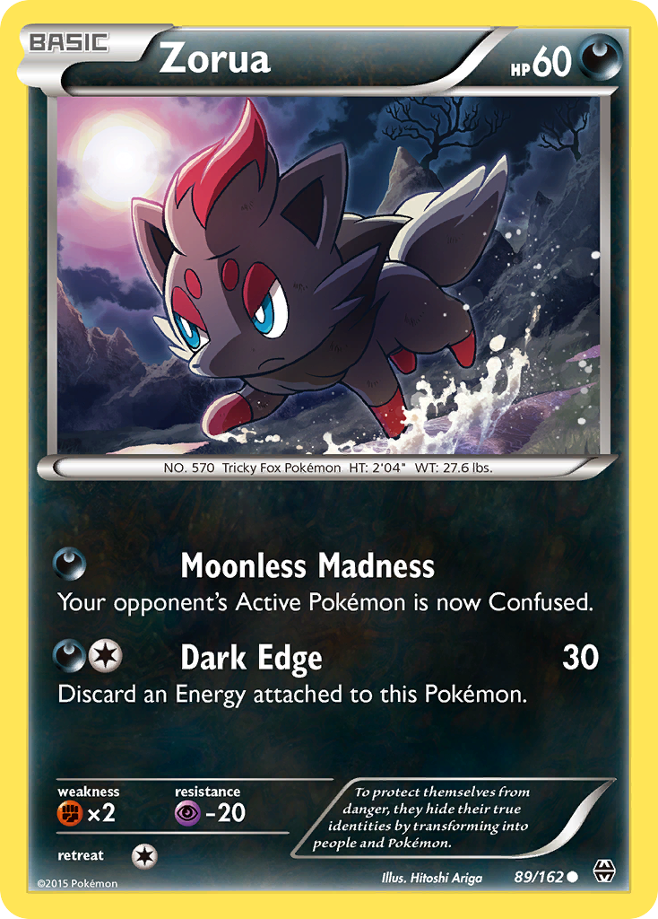 Zorua (89/162) [XY: BREAKthrough] - Comfy Hobbies