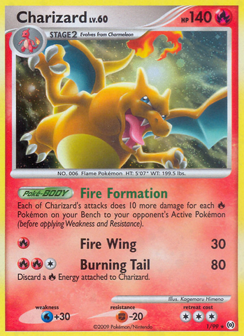 Charizard (1/99) [Platinum: Arceus] - Comfy Hobbies