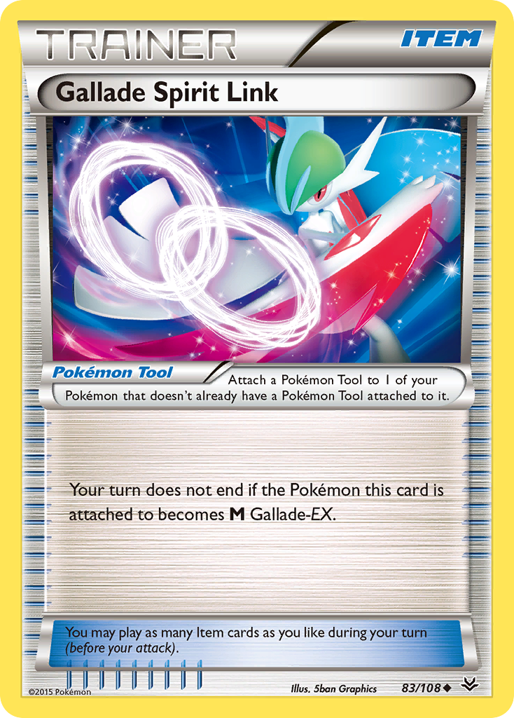 Gallade Spirit Link (83/108) [XY: Roaring Skies] - Comfy Hobbies