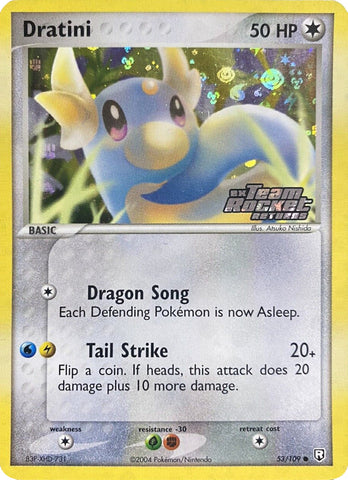 Dratini (53/109) (Stamped) [EX: Team Rocket Returns] - Comfy Hobbies