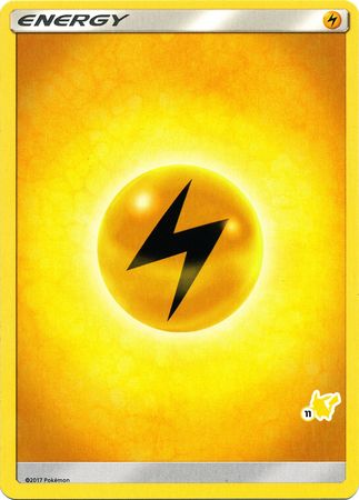 Lightning Energy (Pikachu Stamp #11) [Battle Academy 2020] - Comfy Hobbies