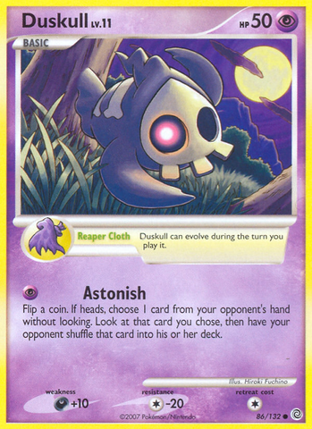 Duskull (86/132) [Diamond & Pearl: Secret Wonders] - Comfy Hobbies