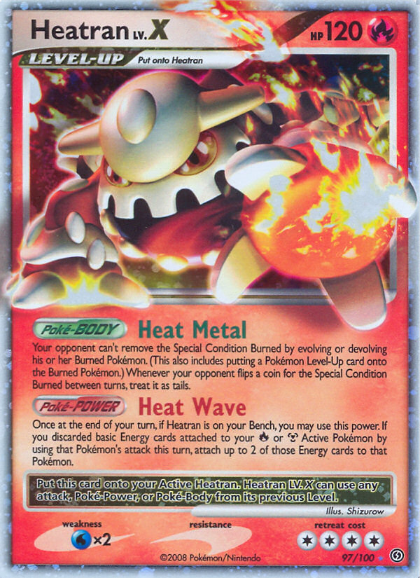 Heatran LV.X (97/100) [Diamond & Pearl: Stormfront] - Comfy Hobbies