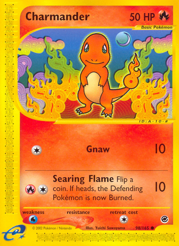 Charmander (98/165) [Expedition: Base Set] - Comfy Hobbies