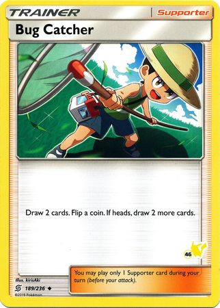 Bug Catcher (189/236) (Pikachu Stamp #46) [Battle Academy 2020] - Comfy Hobbies