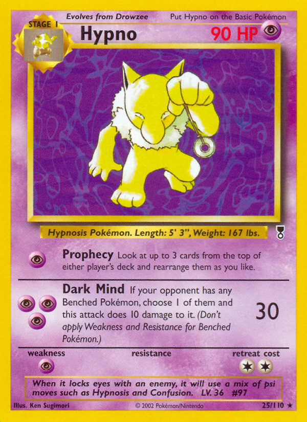 Hypno (25/110) [Legendary Collection] - Comfy Hobbies
