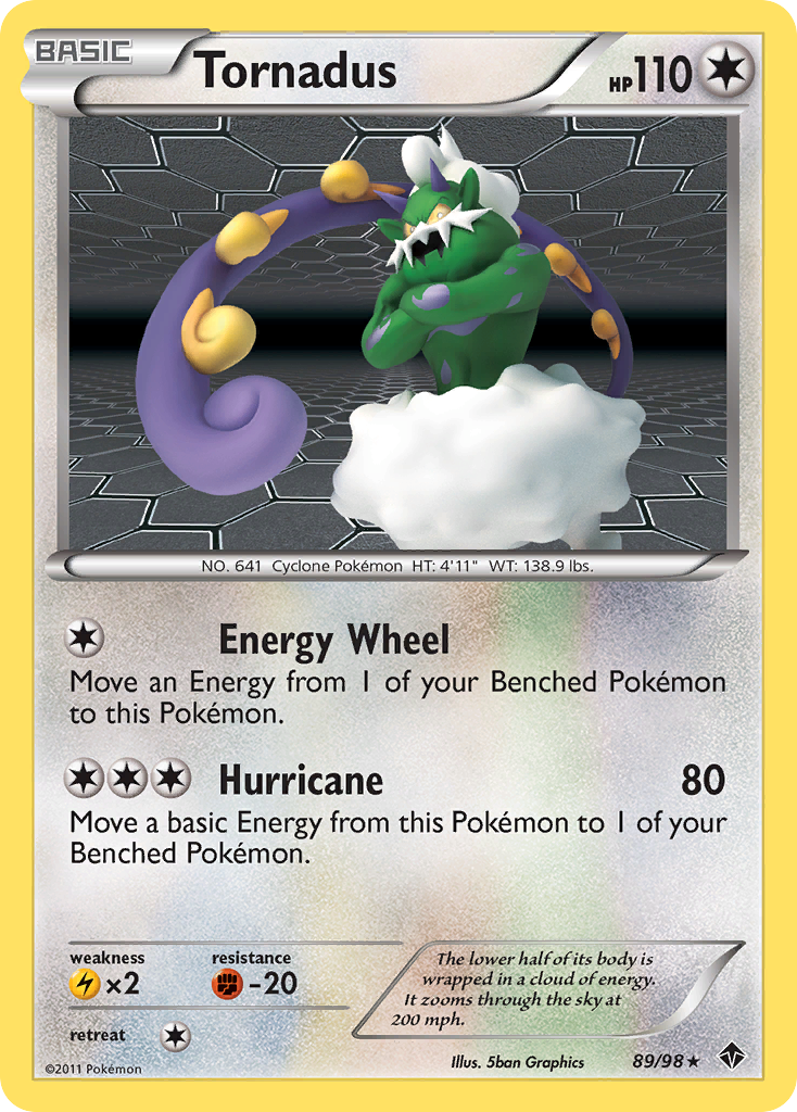 Tornadus (89/98) [Black & White: Emerging Powers] - Comfy Hobbies