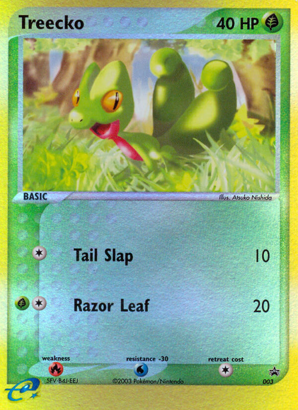 Treecko (003) [Nintendo: Black Star Promos] - Comfy Hobbies