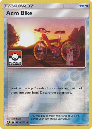 Acro Bike (123a/168) (League Promo) [Sun & Moon: Celestial Storm] - Comfy Hobbies